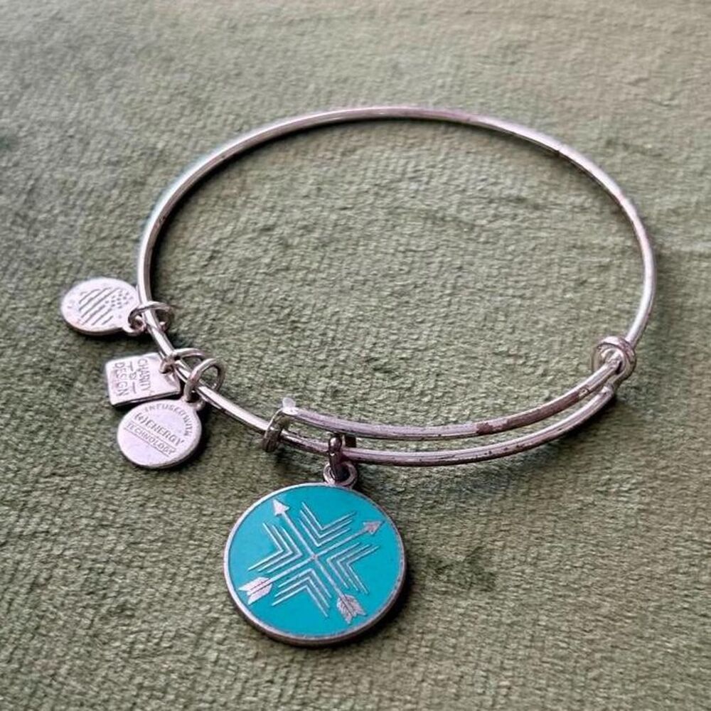 Alex-and-ani Women's Silver and Blue Jewellery